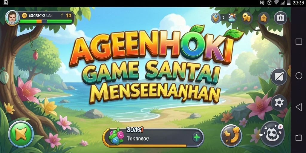 Gameplay menyenangkan di AGENHOKI dengan teman-teman.