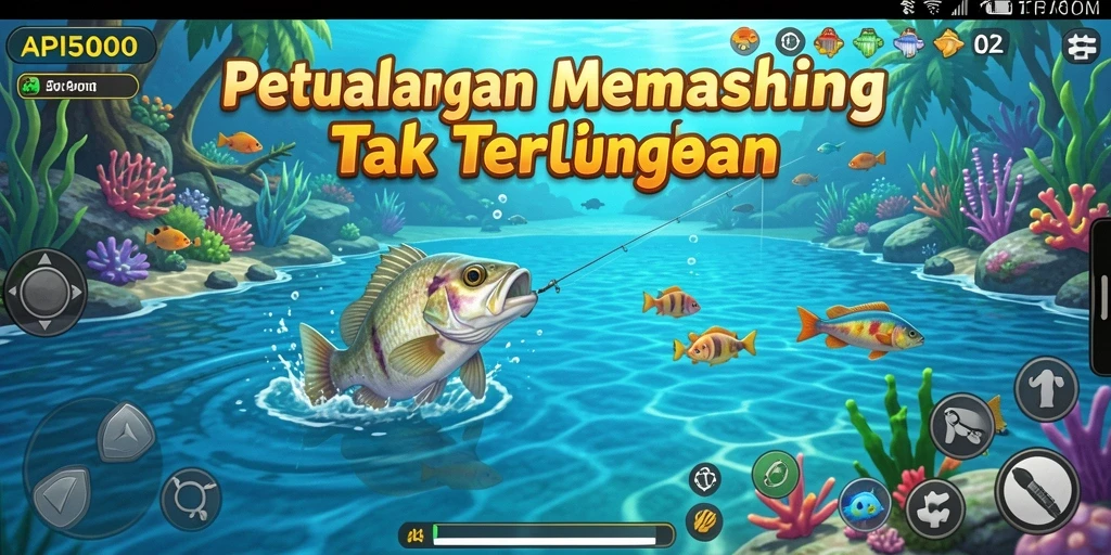 Tangkapan besar dalam gameplay API5000 yang seru.