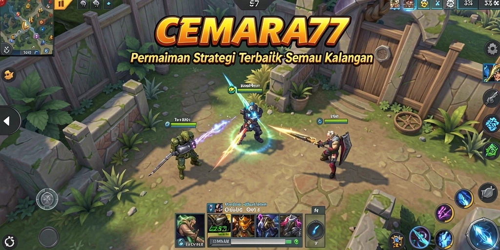 Gameplay menarik CEMARA77 dengan strategi yang mendebarkan.