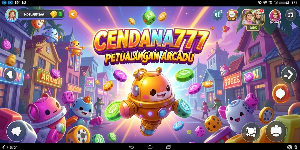 Tangkapan layar permainan menunjukkan aksi seru dalam CENDANA777.
