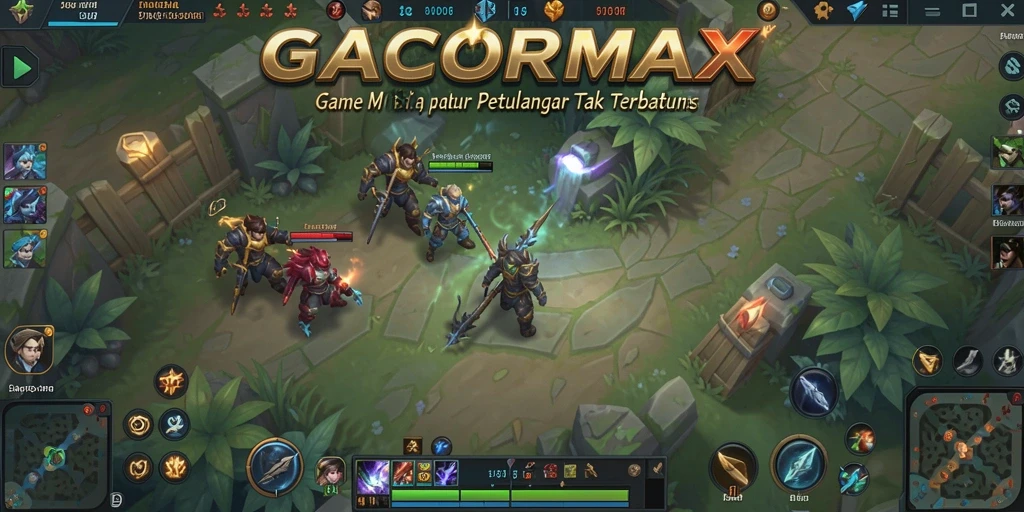 Tampilan gameplay seru dan strategi dalam GACORMAX.