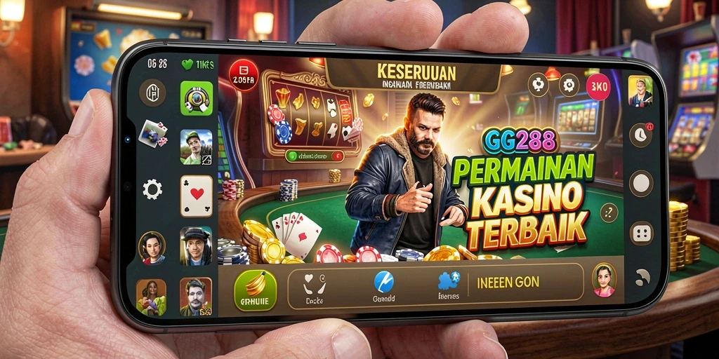 Tampilan menarik permainan Kasino di GG288 yang memikat.