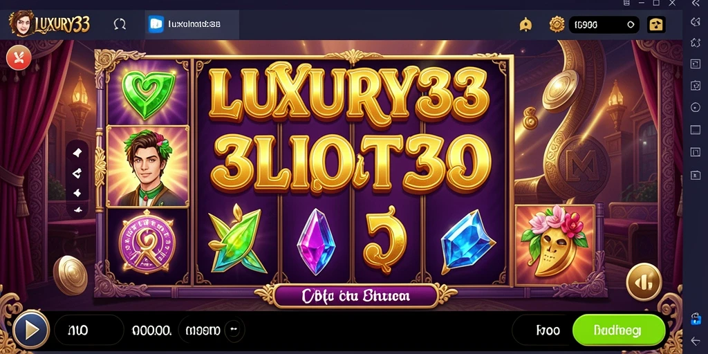 Tampilan menarik dari gameplay Slot LUXURY333 yang mengasyikkan.