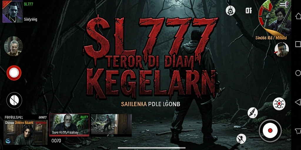 Screenshot gameplay SL777 menunjukkan suasana menakutkan yang penuh ketegangan.