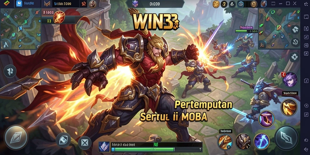 Tampilan aksi pertempuran di <strong>WIN33</strong> yang intens dan menggugah.