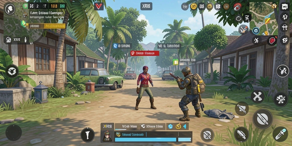 Tampilan gameplay XR88 yang penuh warna dan menarik untuk semua usia.